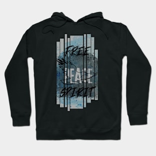 Free Spirit peace bird Hoodie